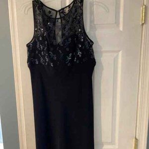Black Sequence dress perfect for a wedding